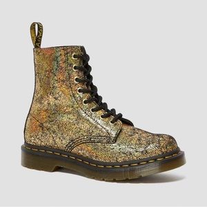 Size 9 Gold Dr. Martens